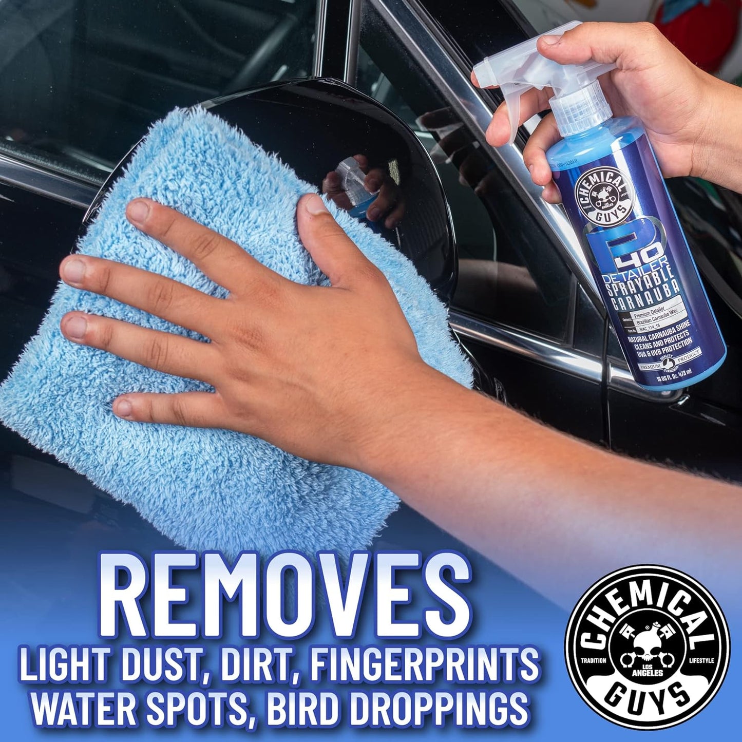 Chemical Guys P40 Detailer Sprayable Carnuaba Natural Shine 128 fl oz / 3.78L