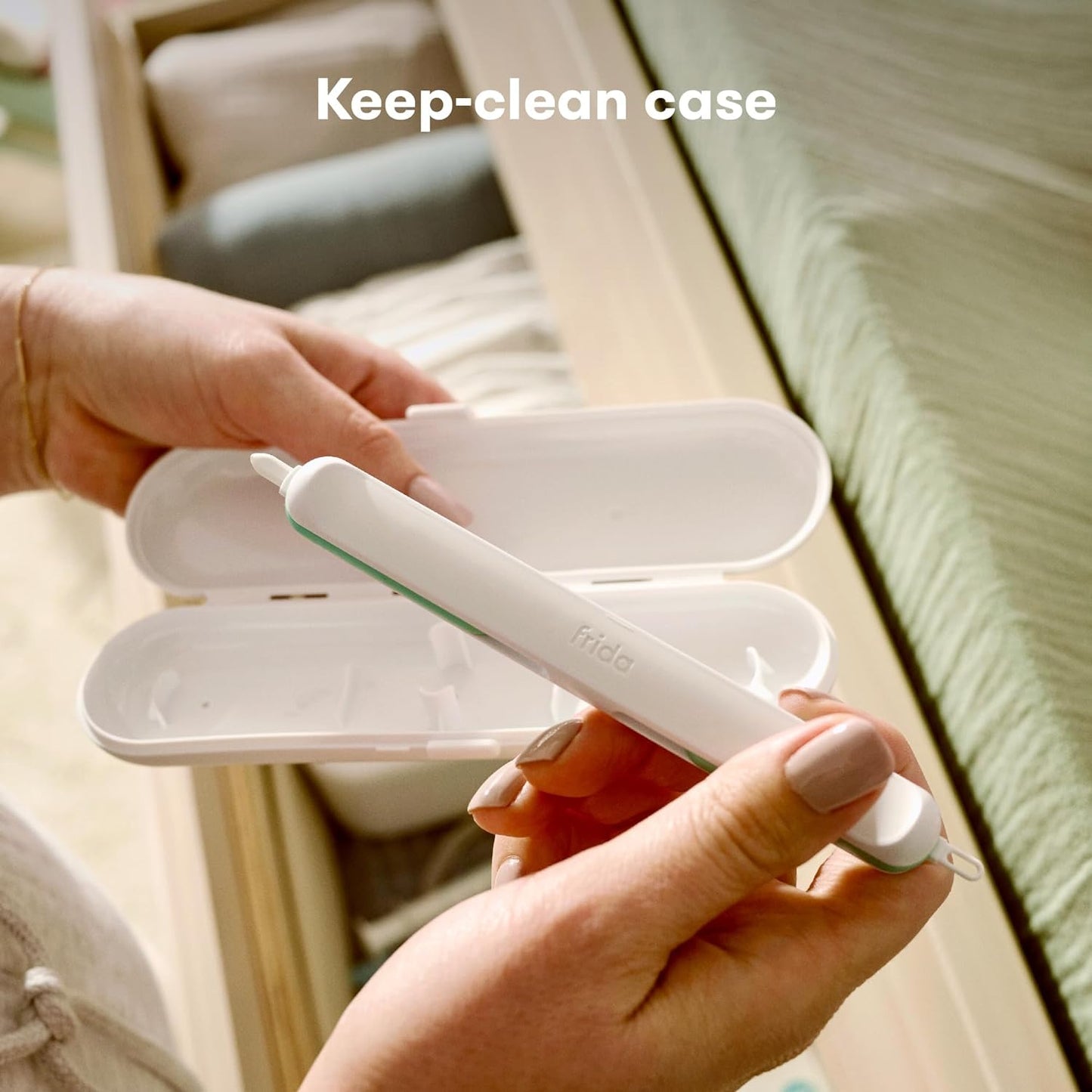 Frida baby 3 in 1 Nose, Nail + Ear Picker (13 In 1 Picker, 1 Storage Case)