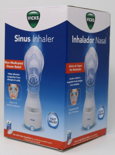 Vicks Sinus Inhaler Non-Medicated Steam Relief with One Sample Pad VIH200V2/VIH200V3/VIH200WMV1