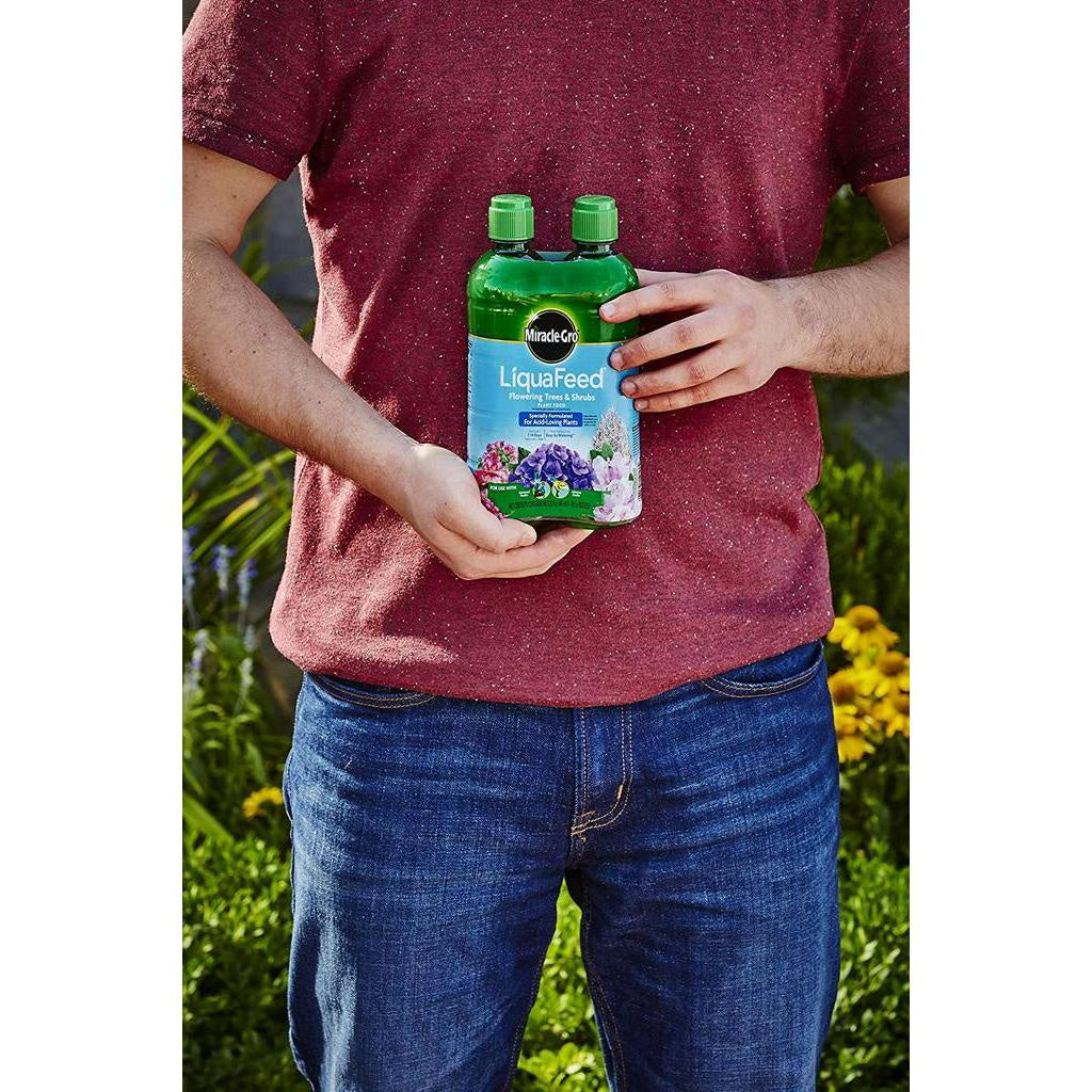 Miracle Gro LiquaFeed Flowering Trees & Shrubs Plant Food 16 Oz