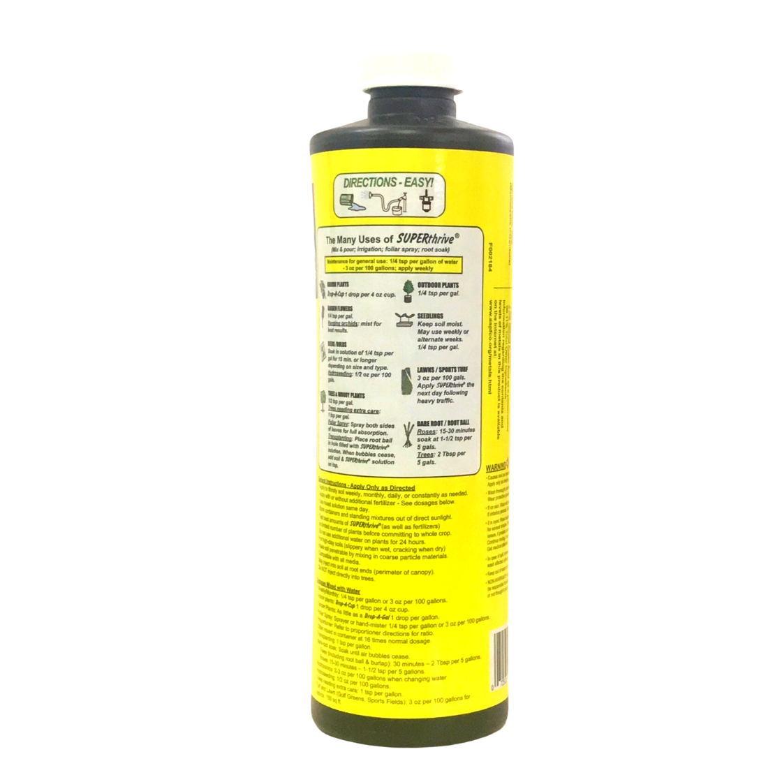SUPERthrive Liquid Concentrate Original Vitamin Solution For Plants 1.15lbs (522g)