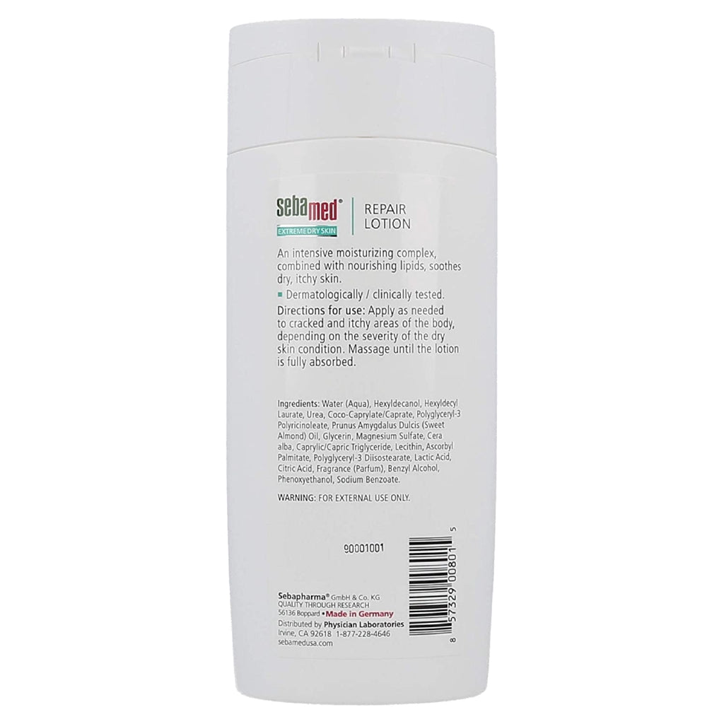 Sebamed Extreme Dry Skin Repair Lotion 10% Urea Eczema Psoriasis Rough Dry Skin Moisturizer (200mL)