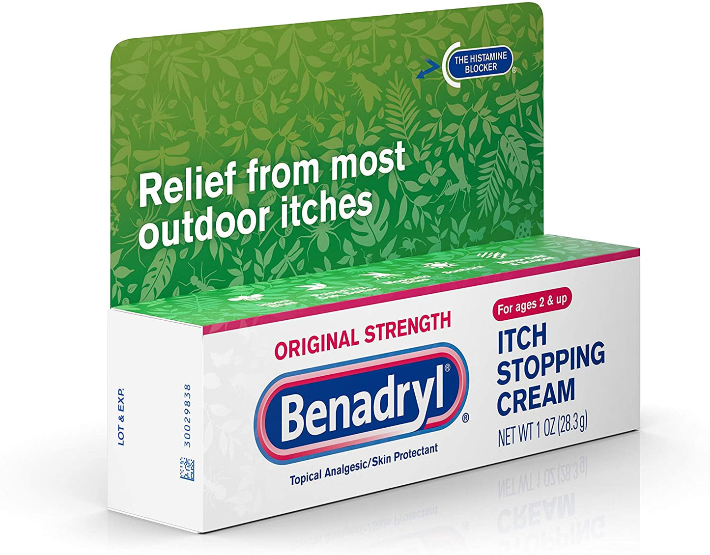 Benadryl Original Strength Itch Stopping Cream, 1 oz. / 28.3g