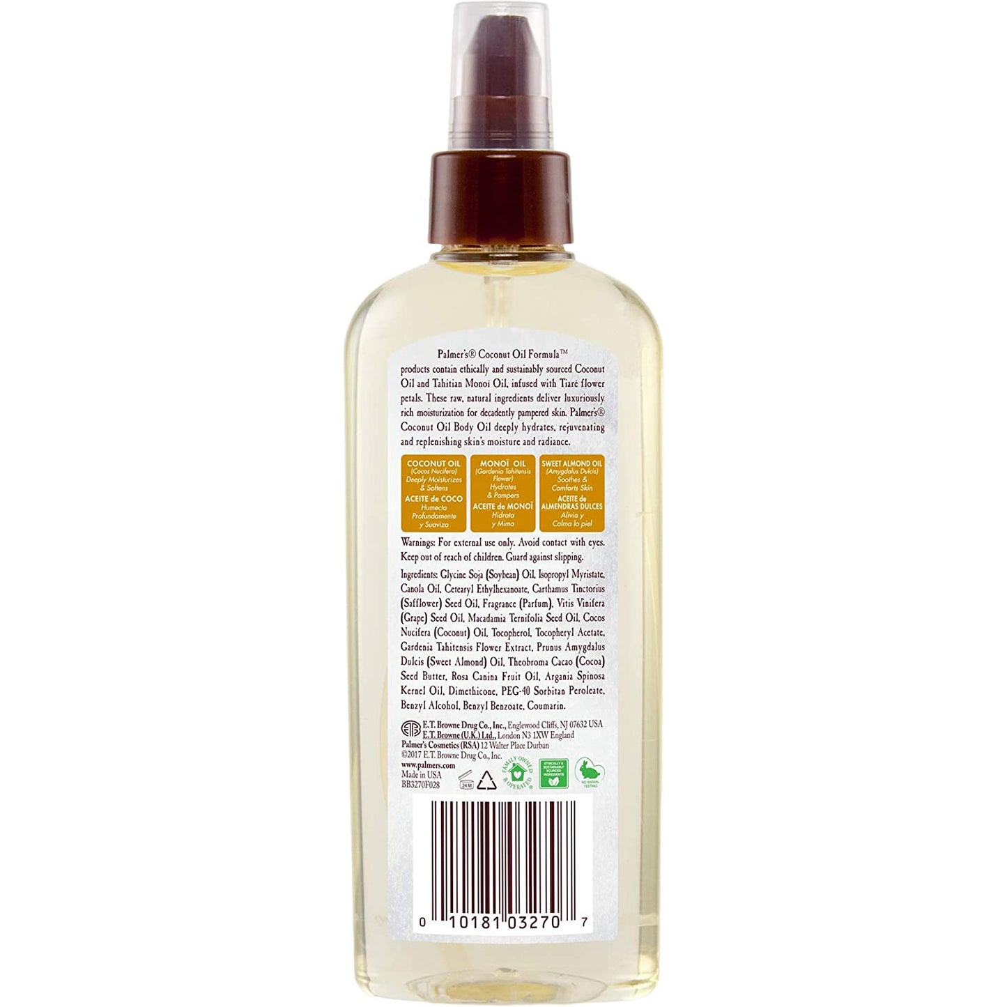 Palmer's Coconut Body Oil Formula with Vitamin E 48Hour Moisture 150ml