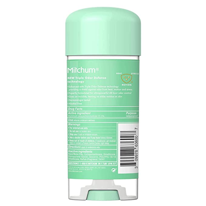 Mitchum Triple Odor Defense For Women Anti Perspirant Deodorant Powder Fresh 3.4 Oz (96g)