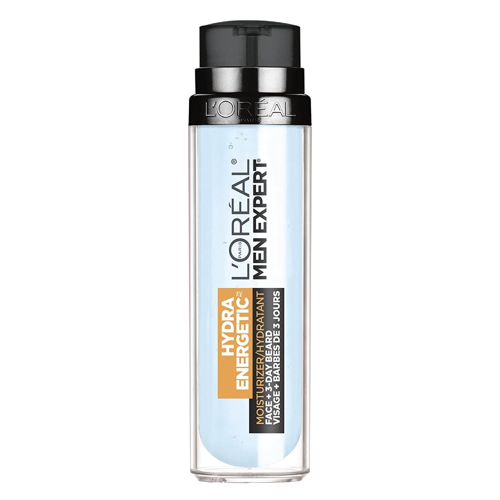 L'Oreal Paris Men Expert Hydra Energetic Daily Moisturizer for 3-Day-Beards 50 mL, 1 Count