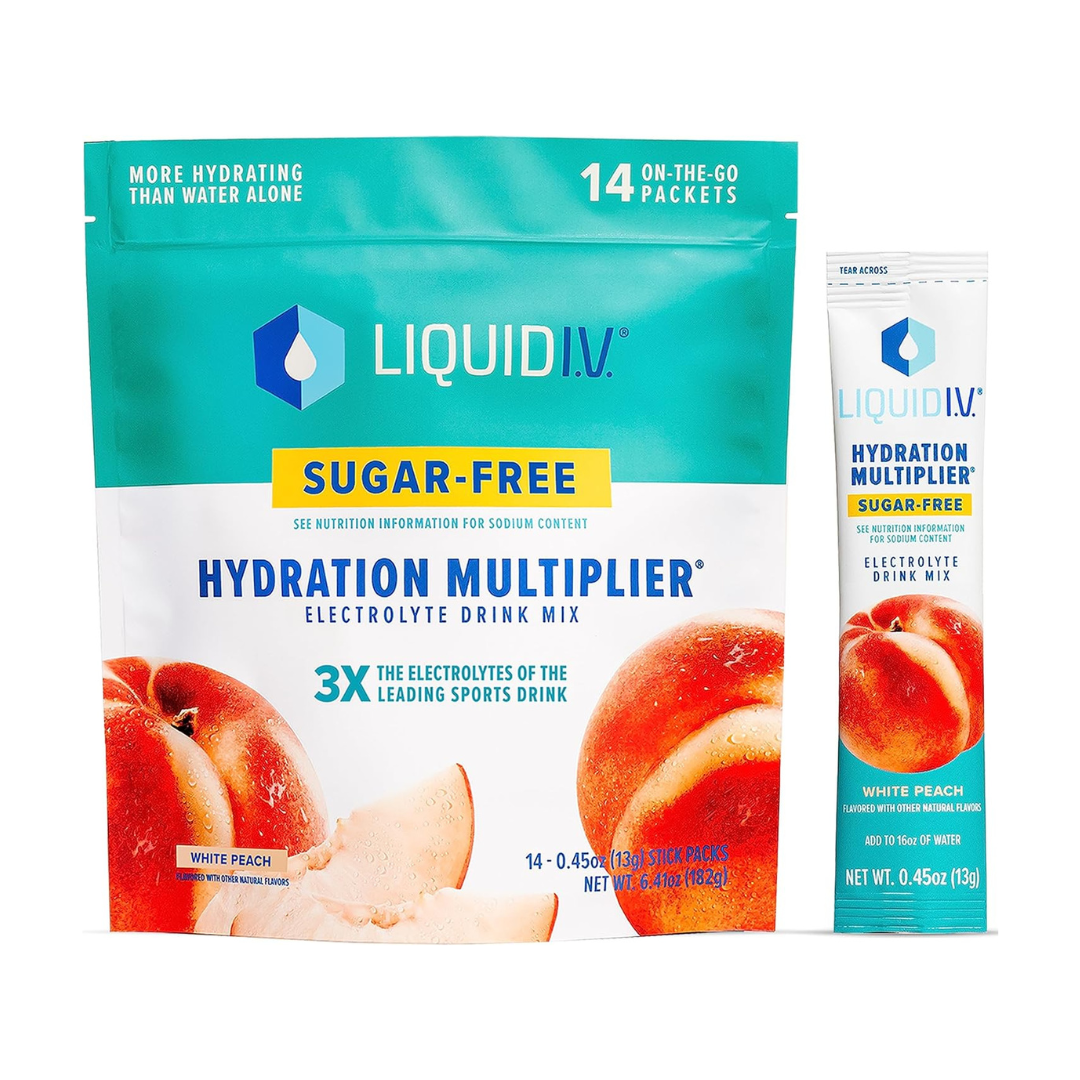 Liquid IV Hydration Multiplier + Energy Electrolyte Drink Mix 6.41oz / 182g