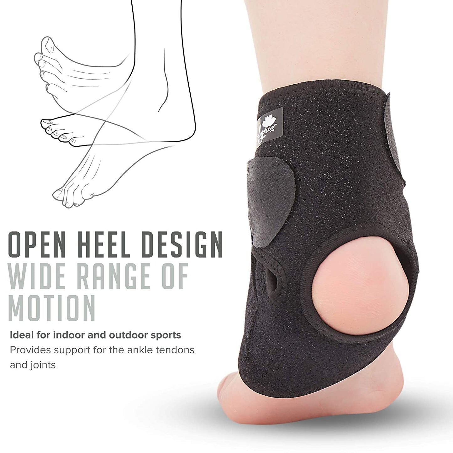 Bodyprox Ankle Support Brace, Enhance and Rebuild