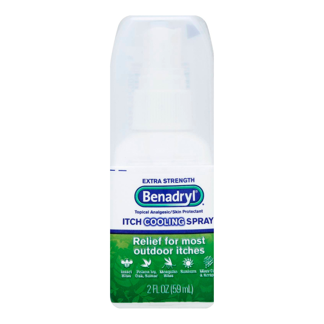 Benadryl Extra Strength Itch Cooling Spray, 2 fl.oz / 59 ml