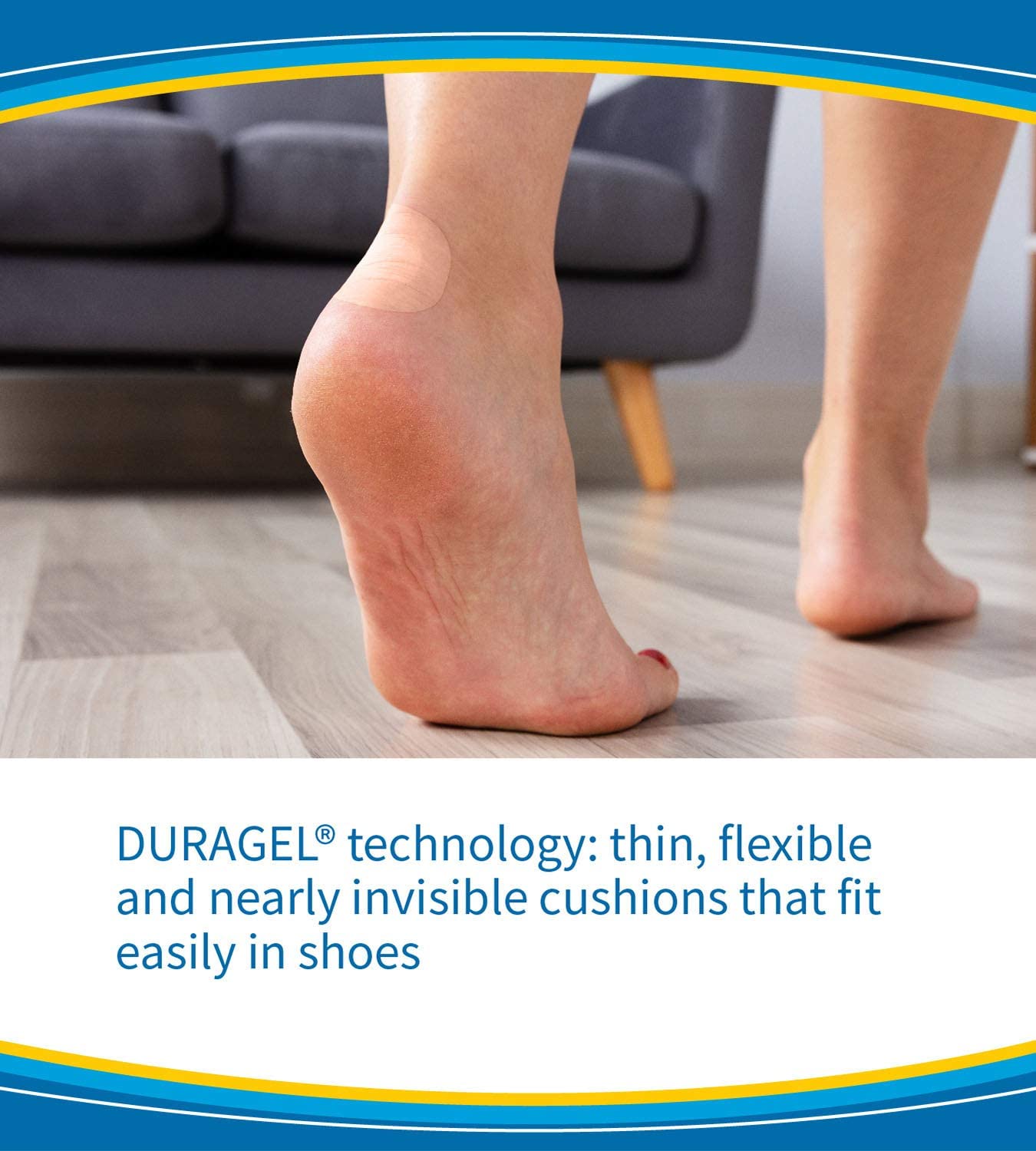 Dr. Scholl's Blister Cushions Thin + Flexible Duragel Technology All Day Relief - 6 Cushions