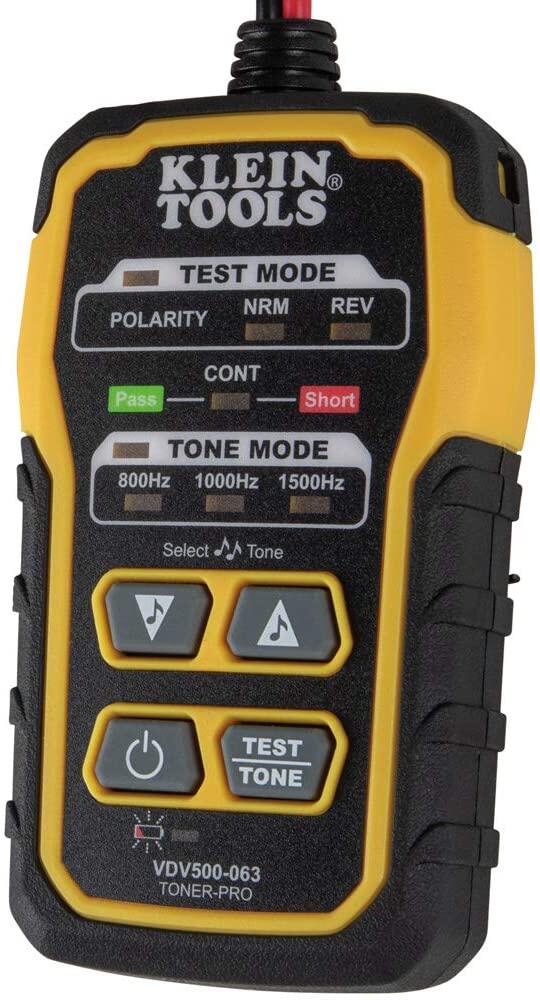 Klein Tools VDV500-820 Cable Tracer with Probe Tone Pro Kit for RJ11 and RJ45 Cables