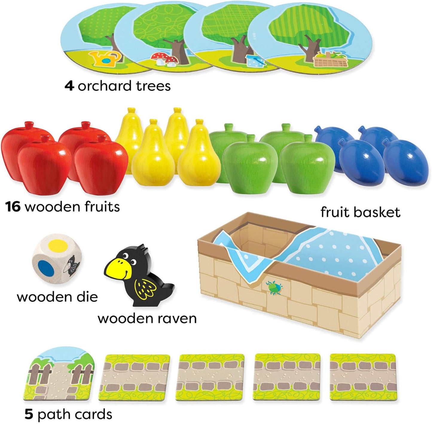 HABA My Very First Games First Orchard Toddler Game Ages 2+