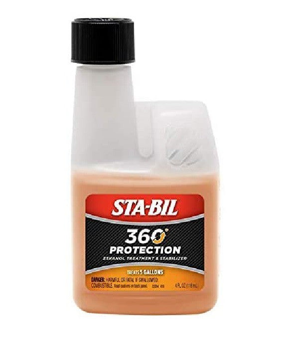 STA-BIL (22295) 360 Protection Ethanol Treatment and Fuel Stabilizer, 4 fl oz / 118 ml