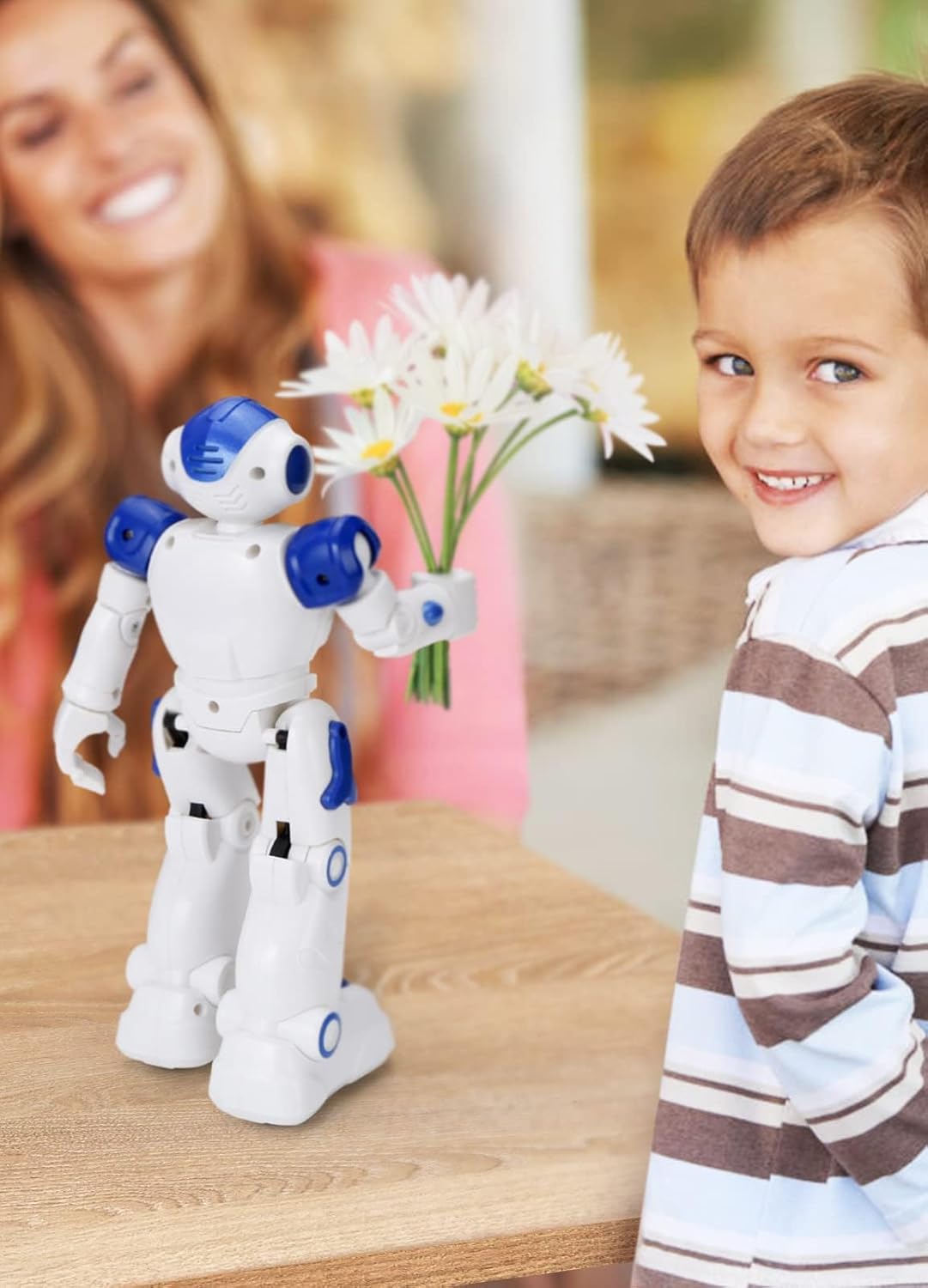 KingsDragon Remote Control Smart Robot Toys For Kids, Gesture & Sensing Programmable