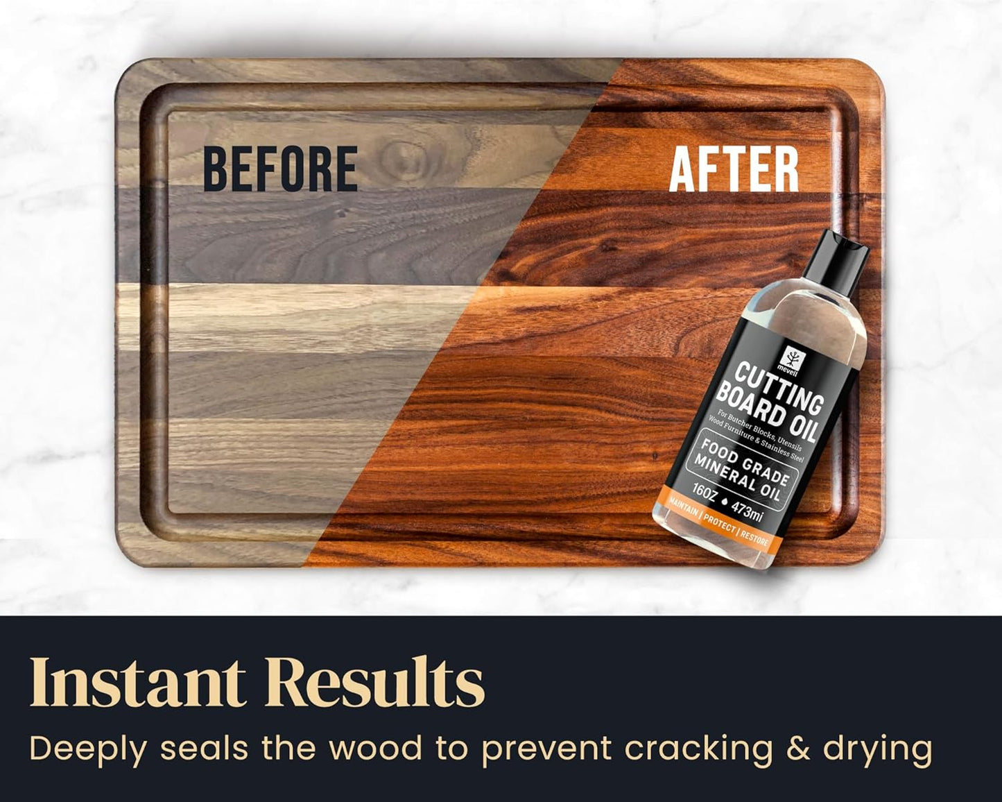 Food Grade Mineral Oil Cutting Board Oil 16oz / 473ml