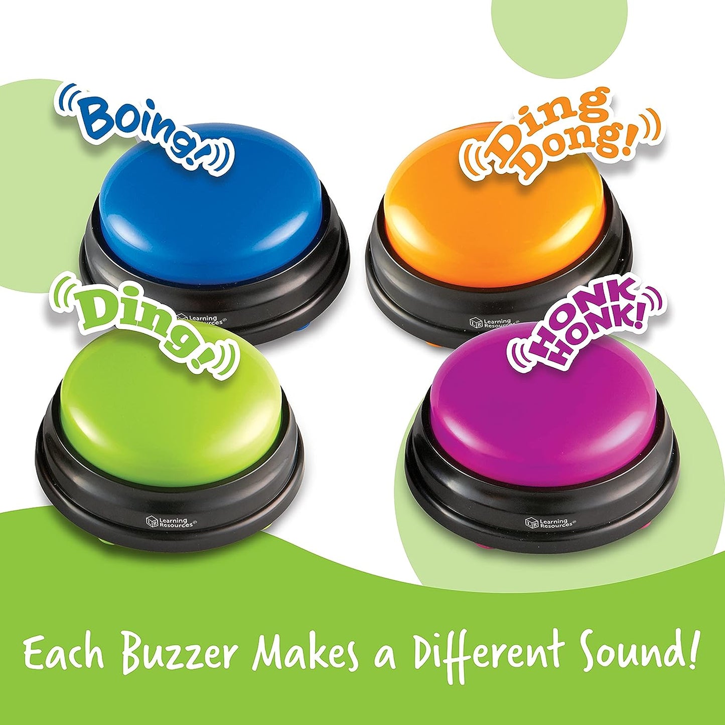 Learning Resources Answer Buzzers Set Of 4 For Ages 3+