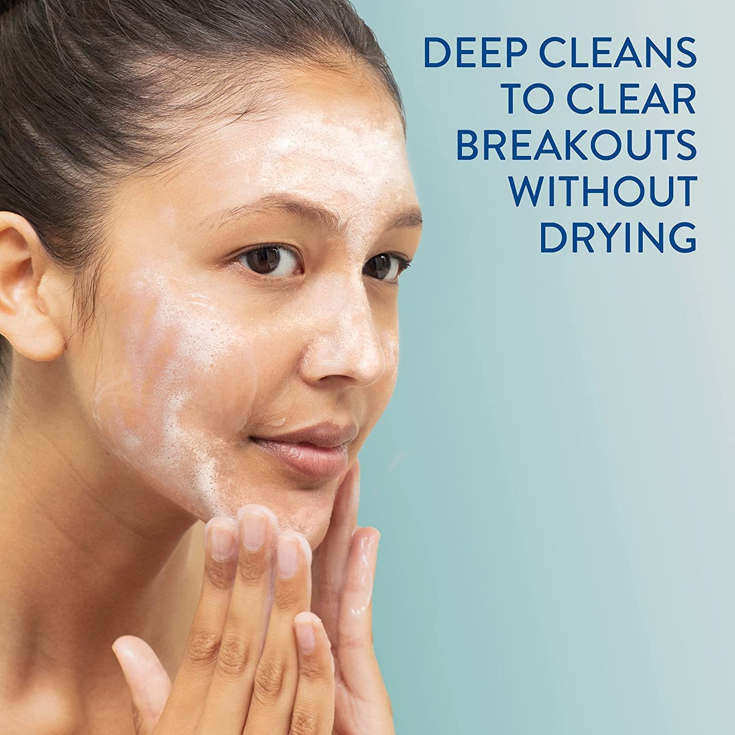 Cetaphil Gentle Clear Clarifying Acne Cream Cleanser White Tea & Aloe Soothe Skin - 4.2 fl oz / 124ml