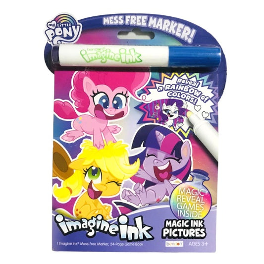Bendon My Little Pony Imagine Ink Magic Ink Pictures (DESIGN MAY VARY) (24 - PAGE GAME BOOK)