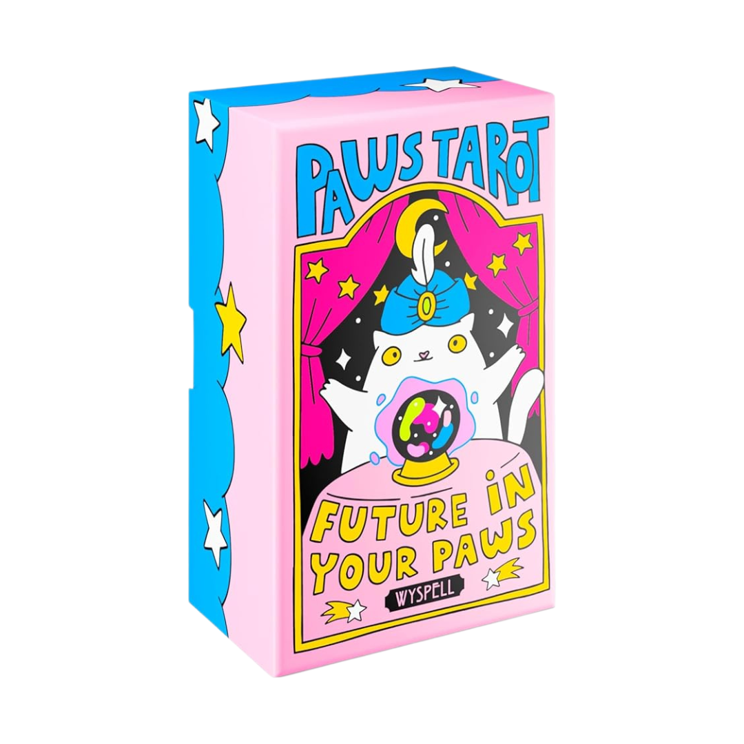Wyspell Paws Tarot Cards, 78-Card Deck with 200-page Guide Book
