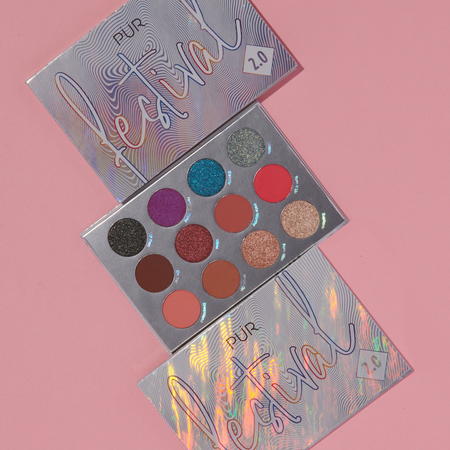Pur Cosmetics FESTIVAL 2.0 12-Piece Pressed Pigments Palette