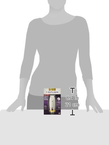 Andis Professional T-Outliner Beard/Hair Trimmer with T-Blade, Gray, Model GTO (04710)