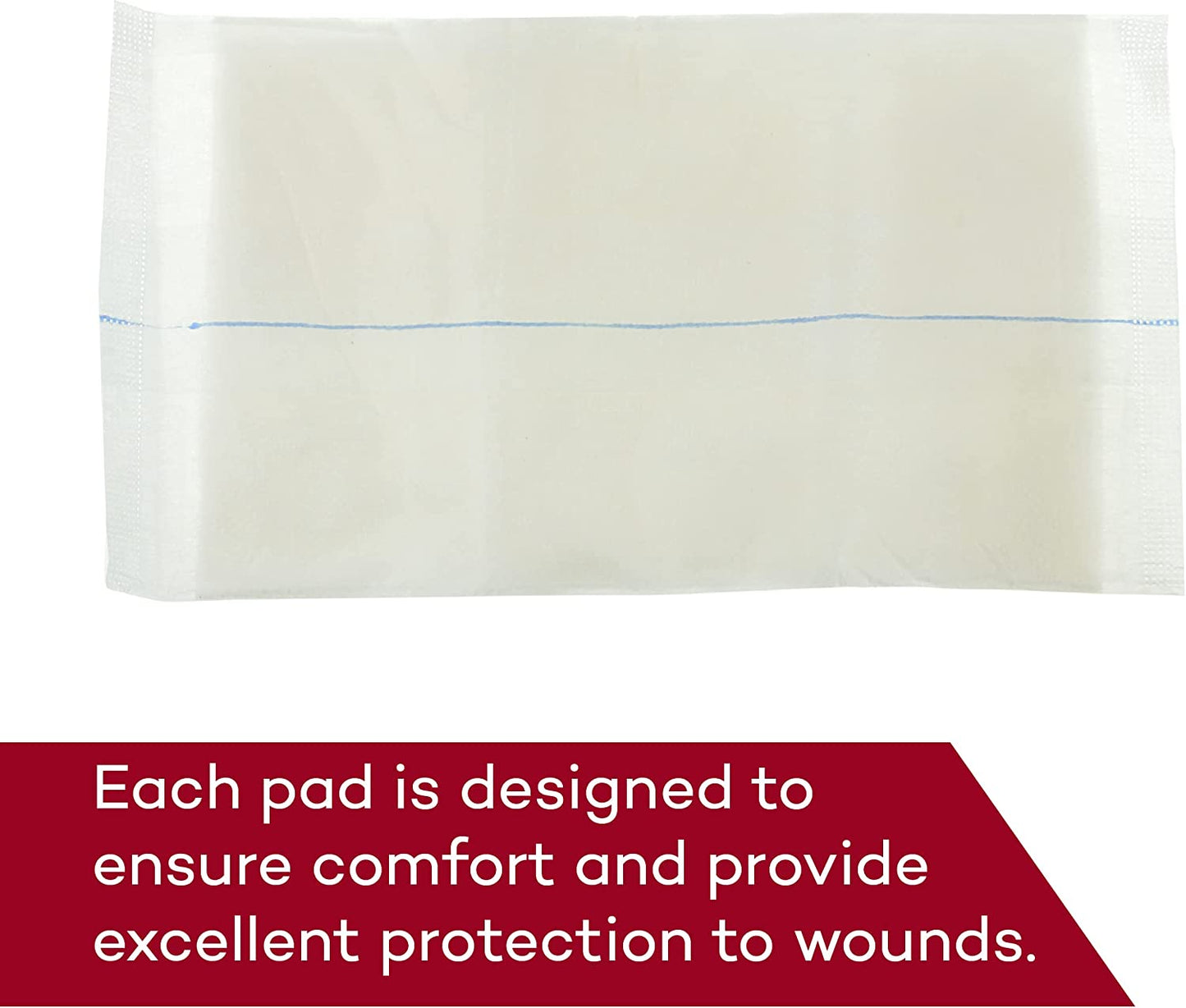 Dealmed Combine Pads Sterile Wound Dressing For First Aid Kit 8" x 10" 24 Pads