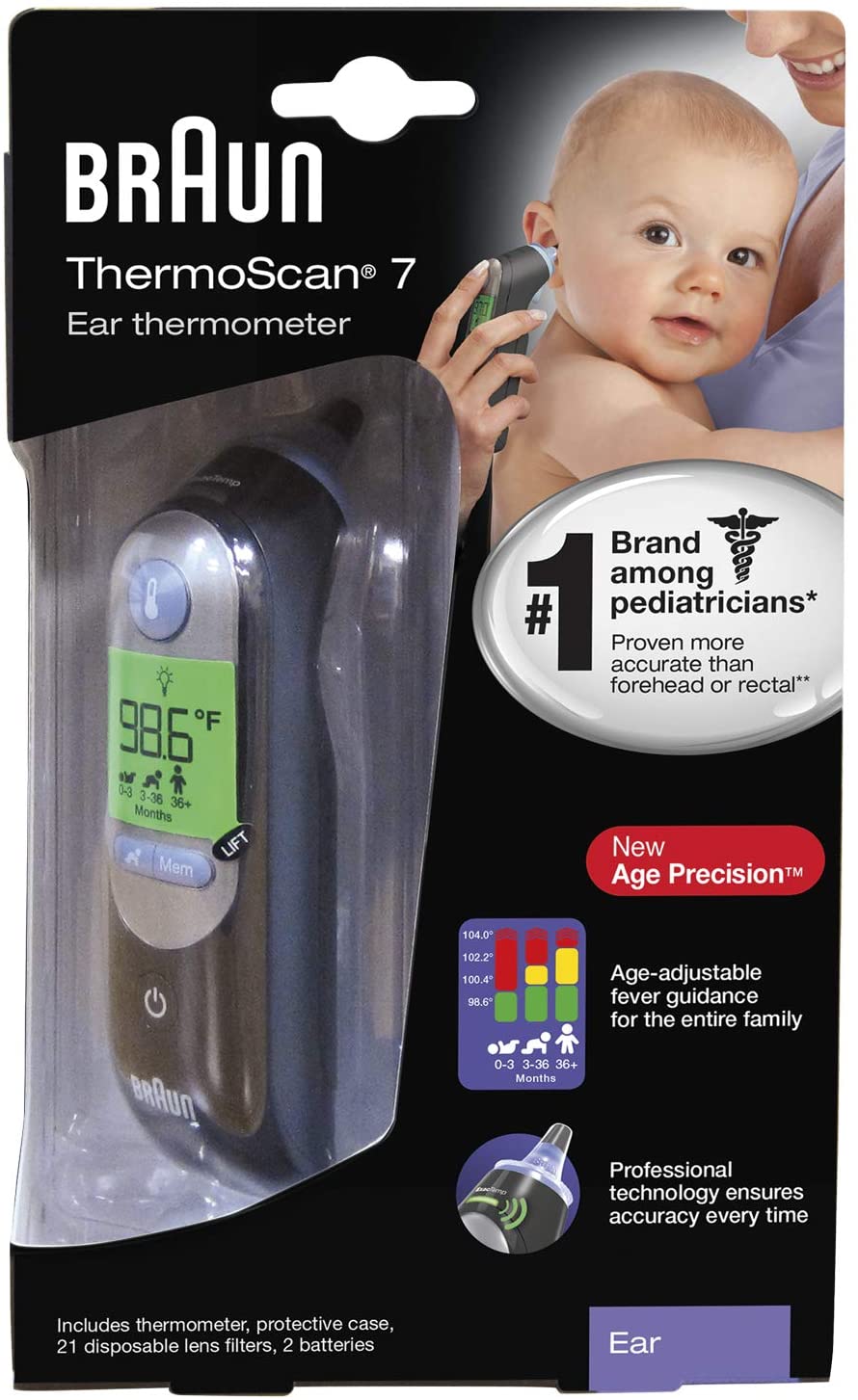 Braun Thermoscan 7 Digital Ear Thermometer IRT6520