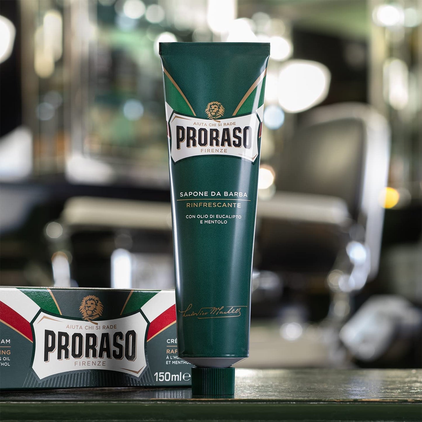 Proraso Shaving Cream Refreshing with Eucalyptus Oil and Menthol 150ml / 5.2oz (NO BOX)