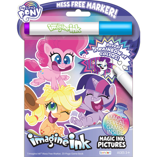 Bendon Imagine Ink My Little Pony Game Book and 1 Imagine Ink for Ages 3+ 1 Count
