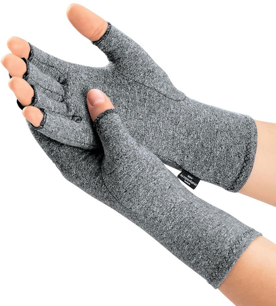 IMAK Compression Arthritis Gloves A20171 Original with Arthritis Foundation Ease of Use Seal, Medium