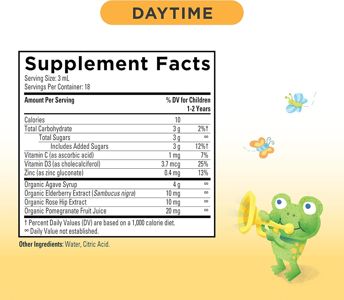 Hyland's Baby Natural Organic Cough & Immune Combo Pack Daytime & Nighttime (59ml Each Bottle)