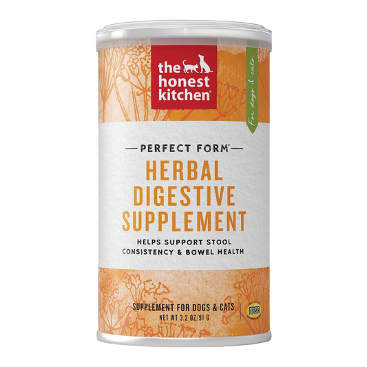 The Honest Kitchen Perfect Form: Herbal Digestive Supplement for Dogs & Cats, 3.2 oz