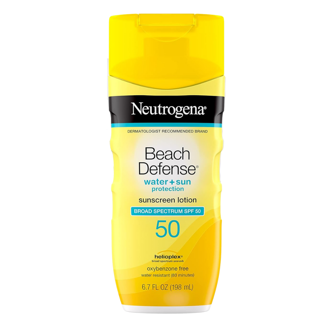 Neutrogena Beach Defense Water + Sun Protection Suncreen Lotion SPF 50 - 6.7 fl oz (198ml)