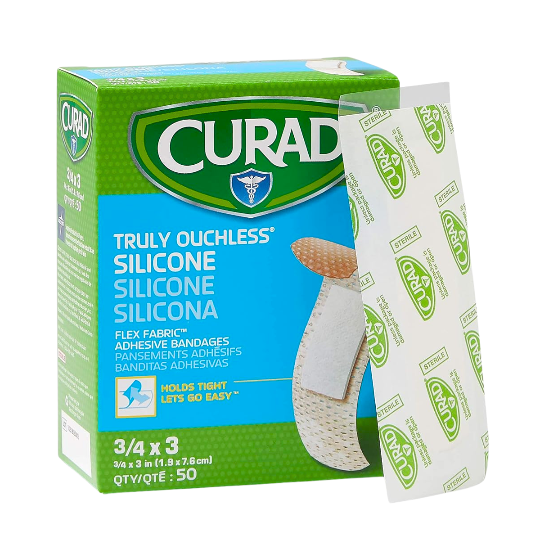 Curad Flex Fabric Adhesive Bandages (1.9 x 7.6cm) 50 Count