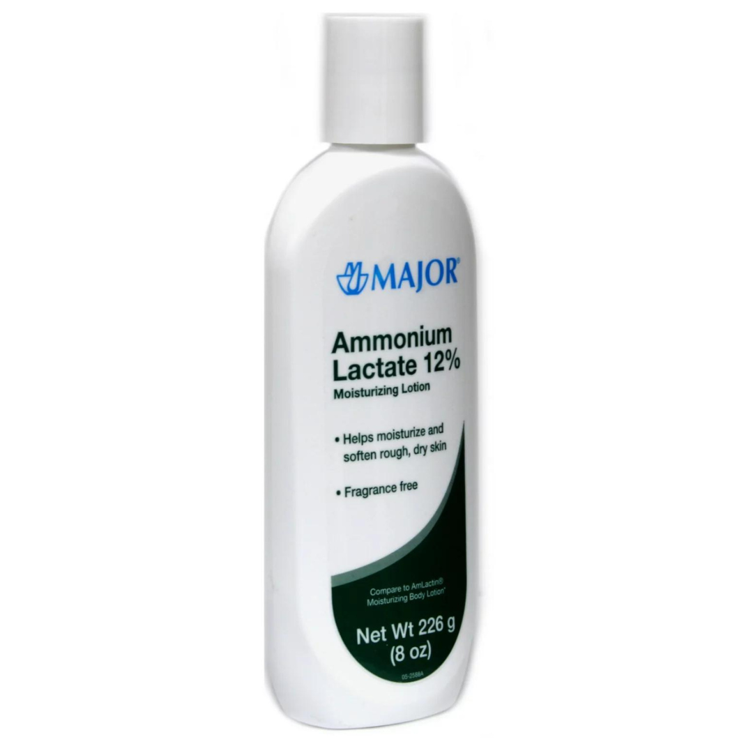 Major Ammonium Lactate 12% Moisturizing Lotion Fragrance Free 226g/8oz
