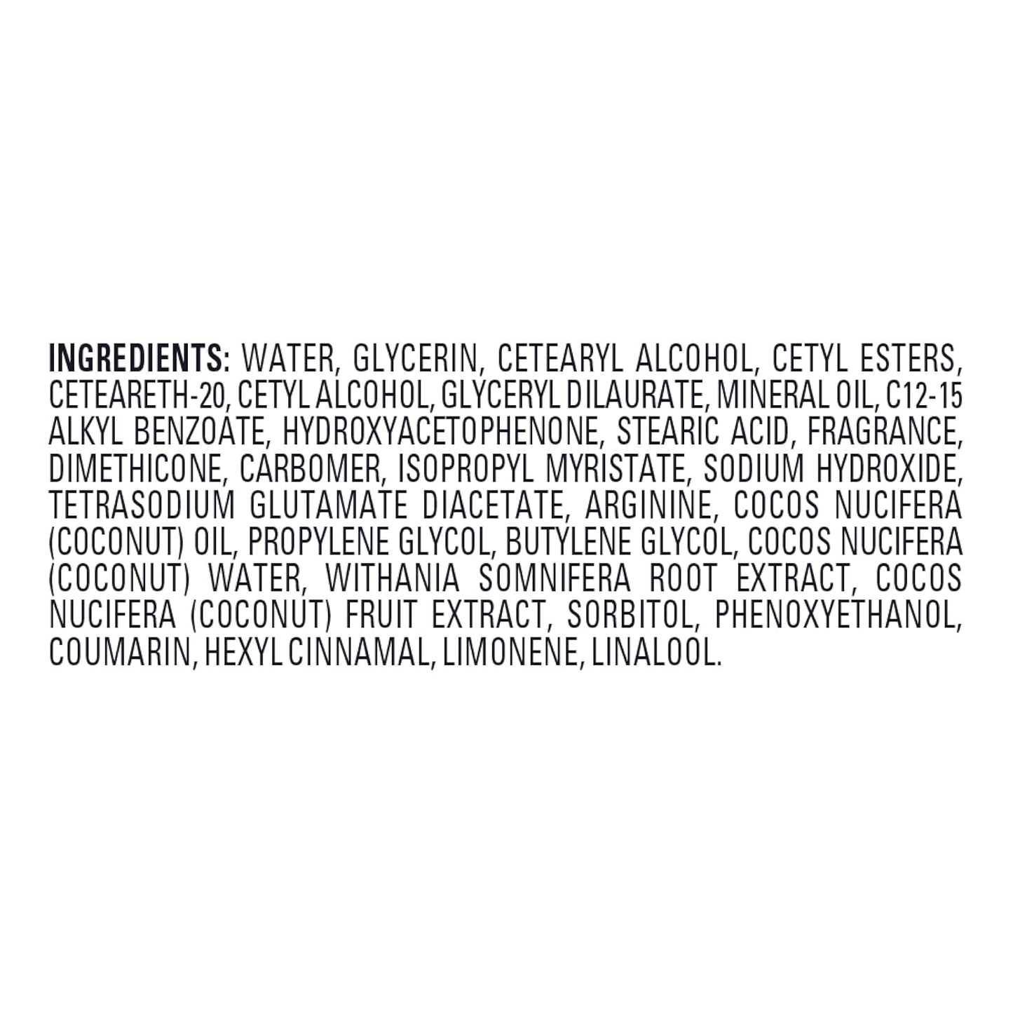 Jergens Oil-Infused Hydrating Coconut For Soft Skin With Coconut Oil 16.8 fl oz / 496ml