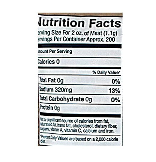 A.C. Legg Blend 10 Pork Sausage Seasoning, Seasons 25 lbs of Meat, 8 oz / 227 g