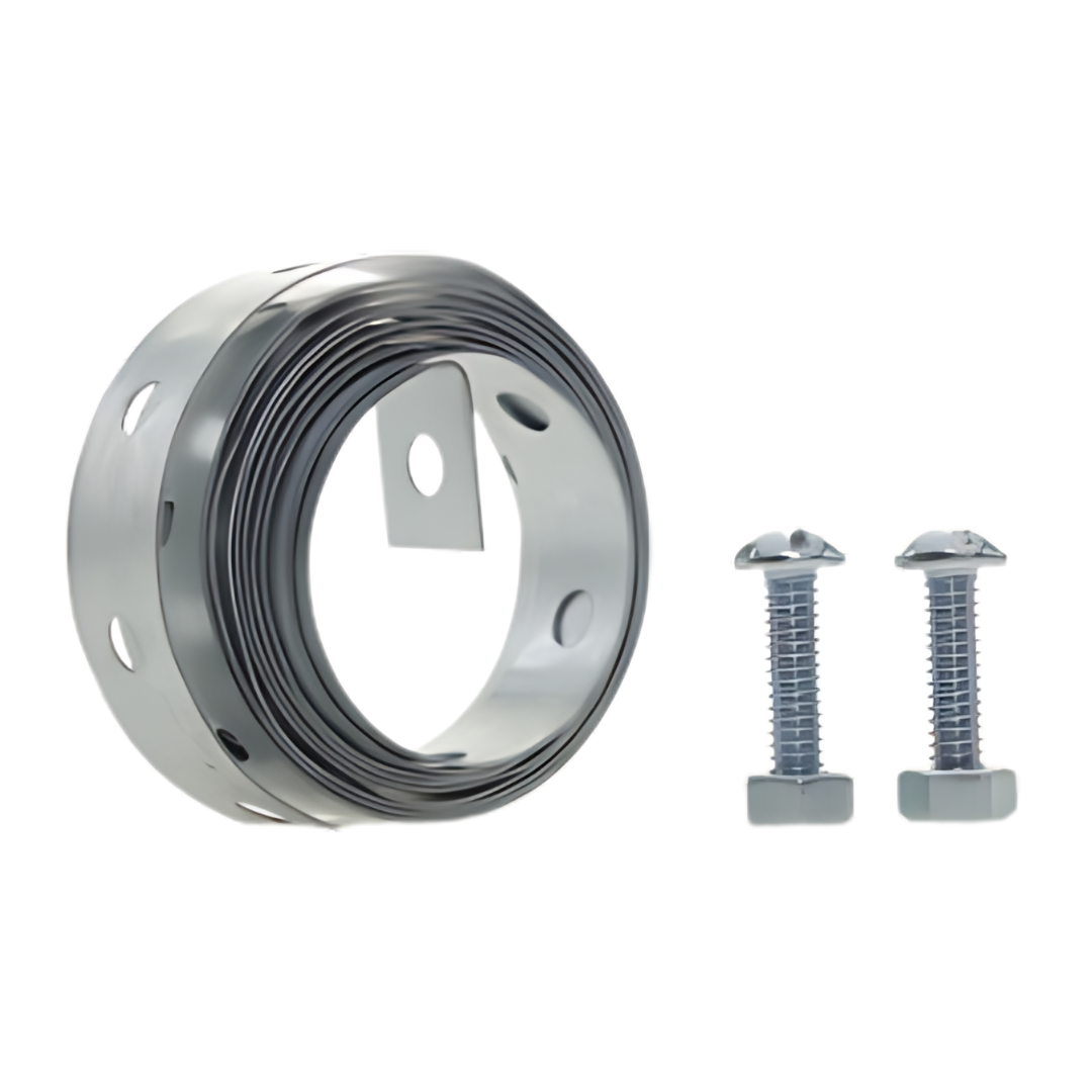 JB Weld Metal Strapping Kit 3/4in x 60in Metal Strap / 2 Bolts & Nuts(37990)