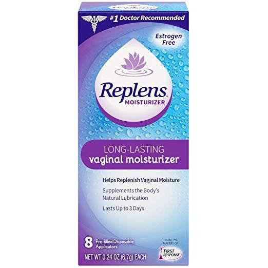 Replens Long-Lasting Vaginal Feminine Moisturizer (8 Prefilled Applicators) PACKAGING MAY VARY