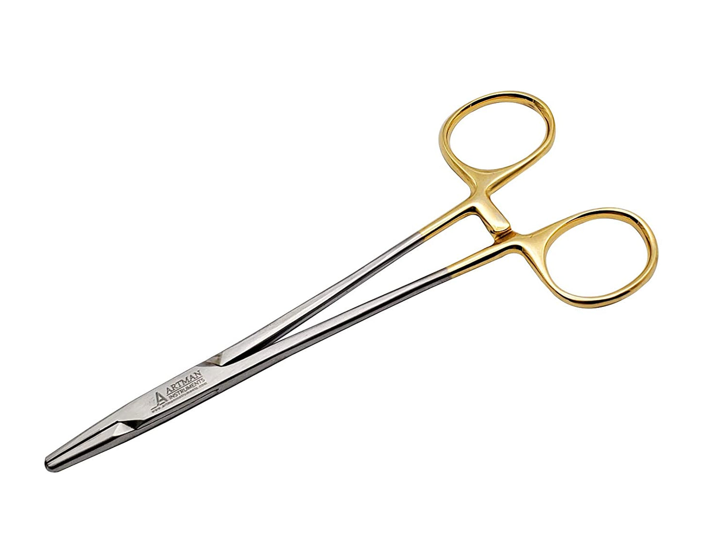 Artman Instrument Mayo Hegar Needle Holder With Tungsten Carbide Inserts