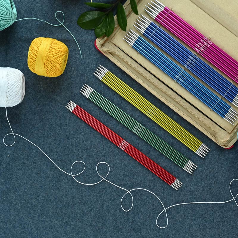 KnitPro Zing Double Pointed Needle Sets - 15cm (6") (47401)