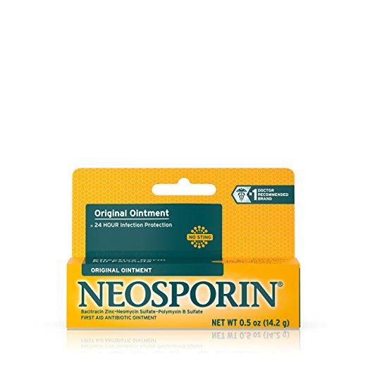 Neosporin Original Ointment For 24-hour Infection Protection 0.5 oz