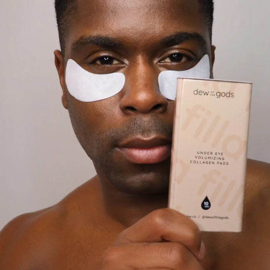 Dew of the Gods Filla Under Eye Volumizing Collagen Pads, 10 Sets