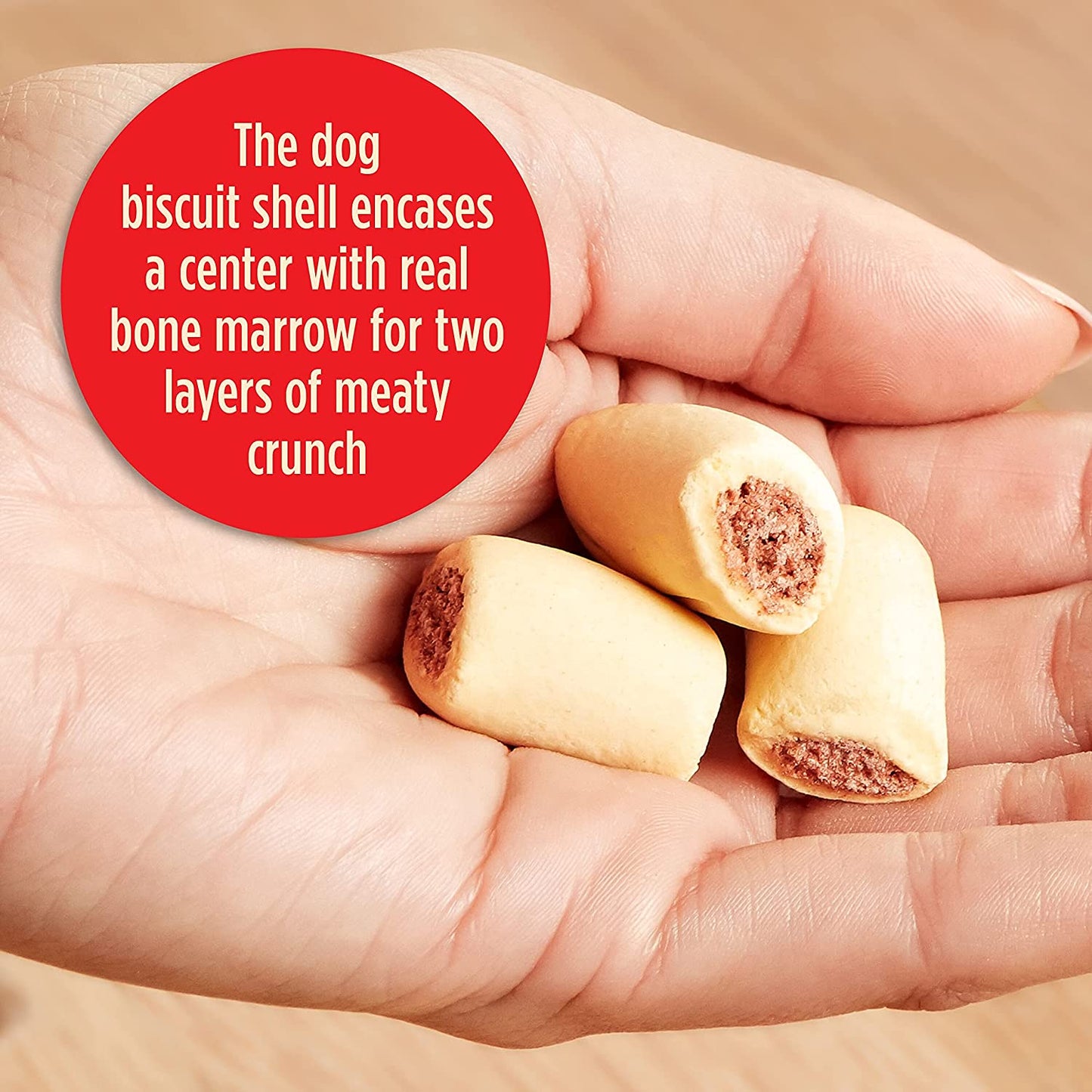 Milk-Bone MaroSnacks Dog Treats with Real Bone Marrow and Calcium, 40 oz. / 1.13 kg