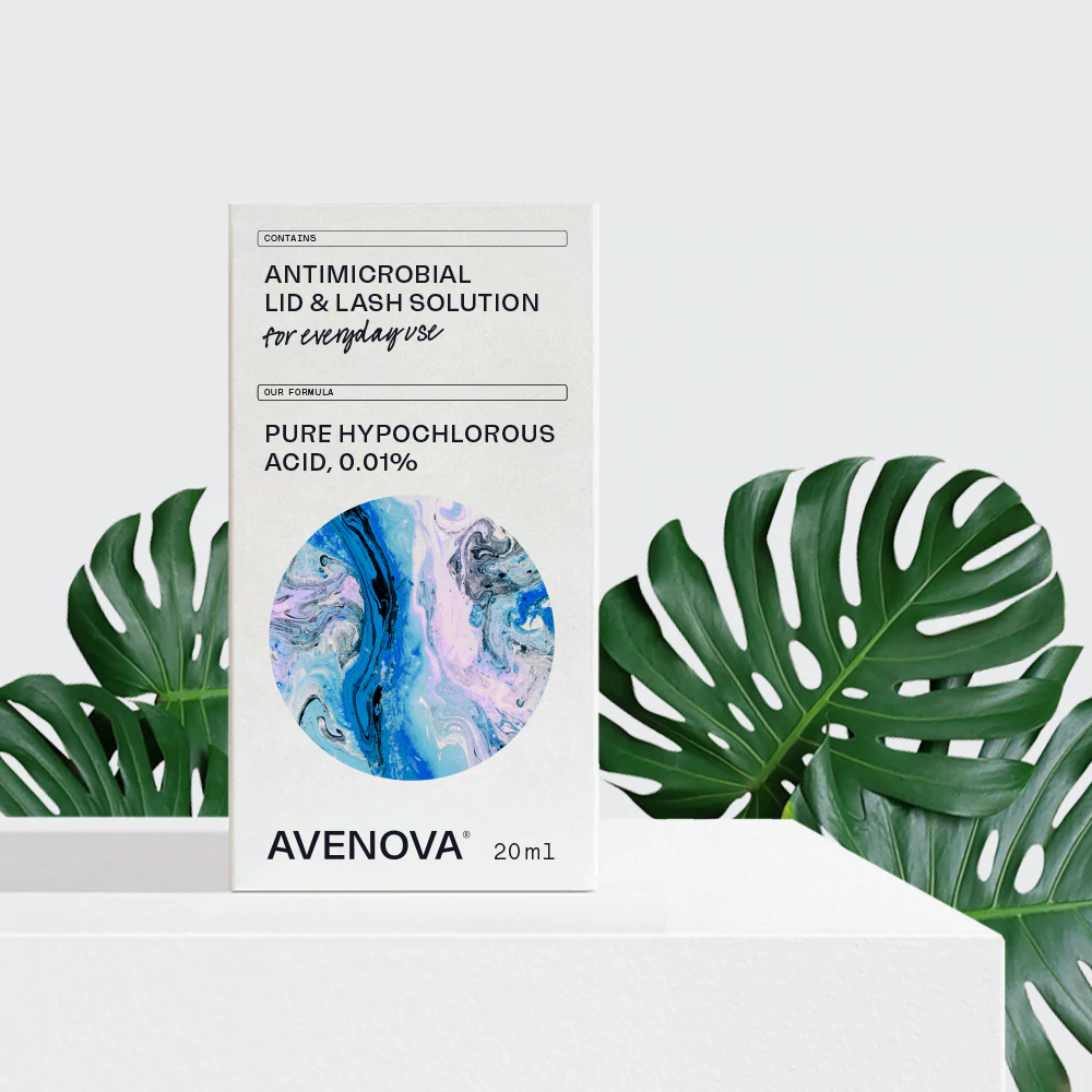 Avenova Eyelid and Lash Cleanser Soothing and Effective Relief Pure and Gentle Spray, (20 mL)