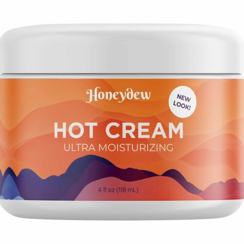 Honey Dew Hot Cream Cellulite Treatment Belly Fat Burner for Women and Men 4 oz