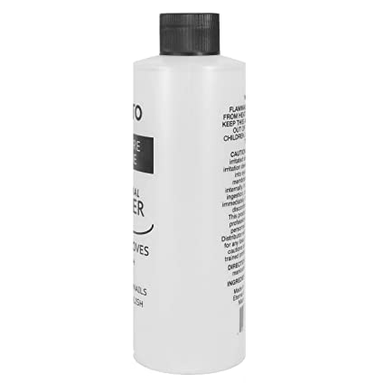 Pronto 100% Pure Acetone Professional Nail Polish Remover For Natural, Gel, Acrylic, Sculptured Nails 8 fl oz