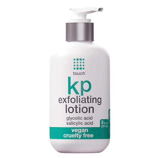 Touch Skincare KP Exfoliating Body Lotion 12% Glyclic Acid and 2% Salicylic Acid, 8 fl.oz / 237ml