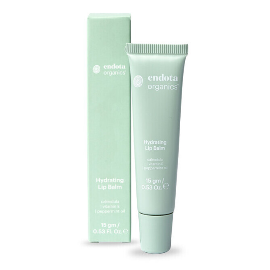Endota Organics Hydrating Lip Balm With Calendula, Vitamin E and Peppermint oil, 15g 0.53fl oz