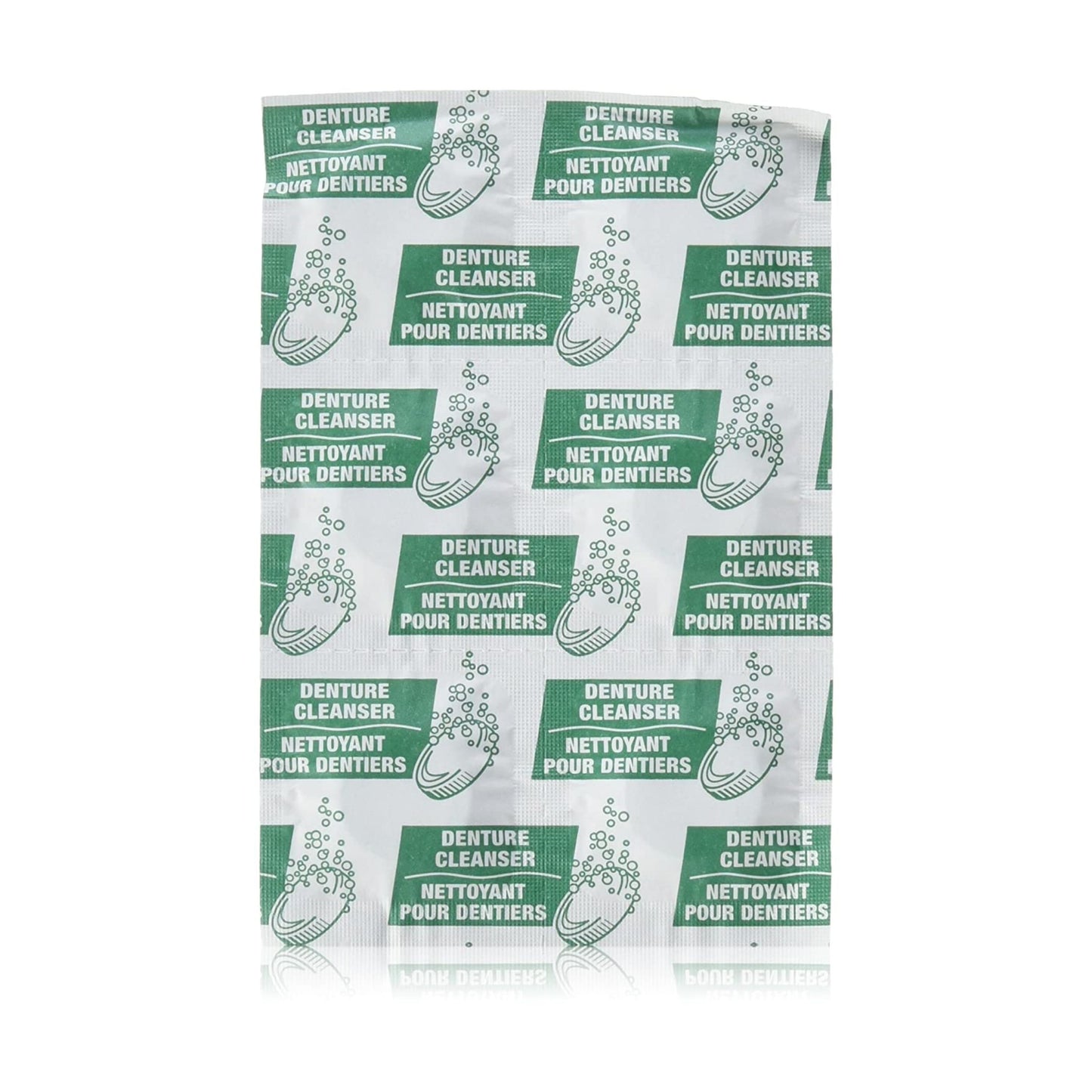 Equate Antibacterial Denture Cleanser Mint Fresh Removes Stains & Plaque Fast120 Tablets (1) One Box